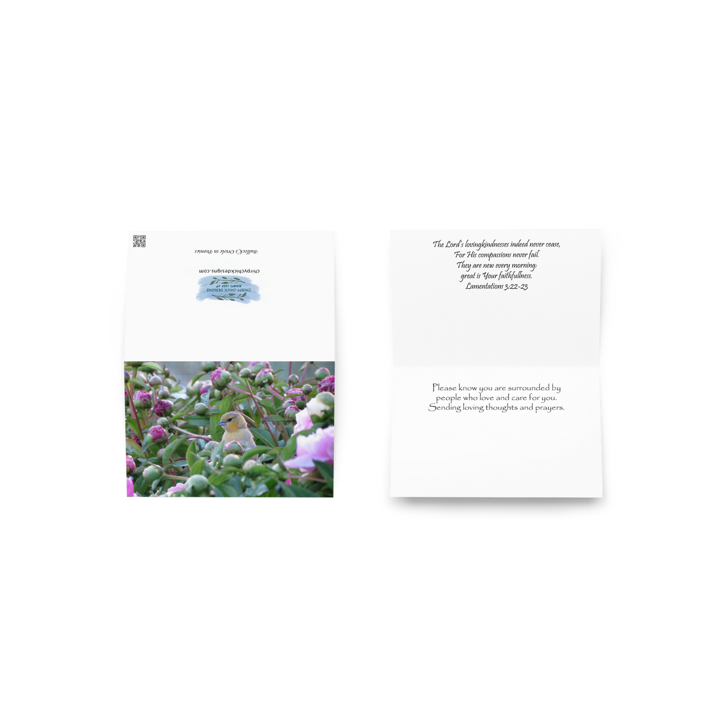 Thinking of you card