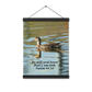 Poster with hangers