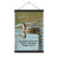 Poster with hangers