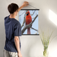 Poster with hangers