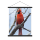 Poster with hangers