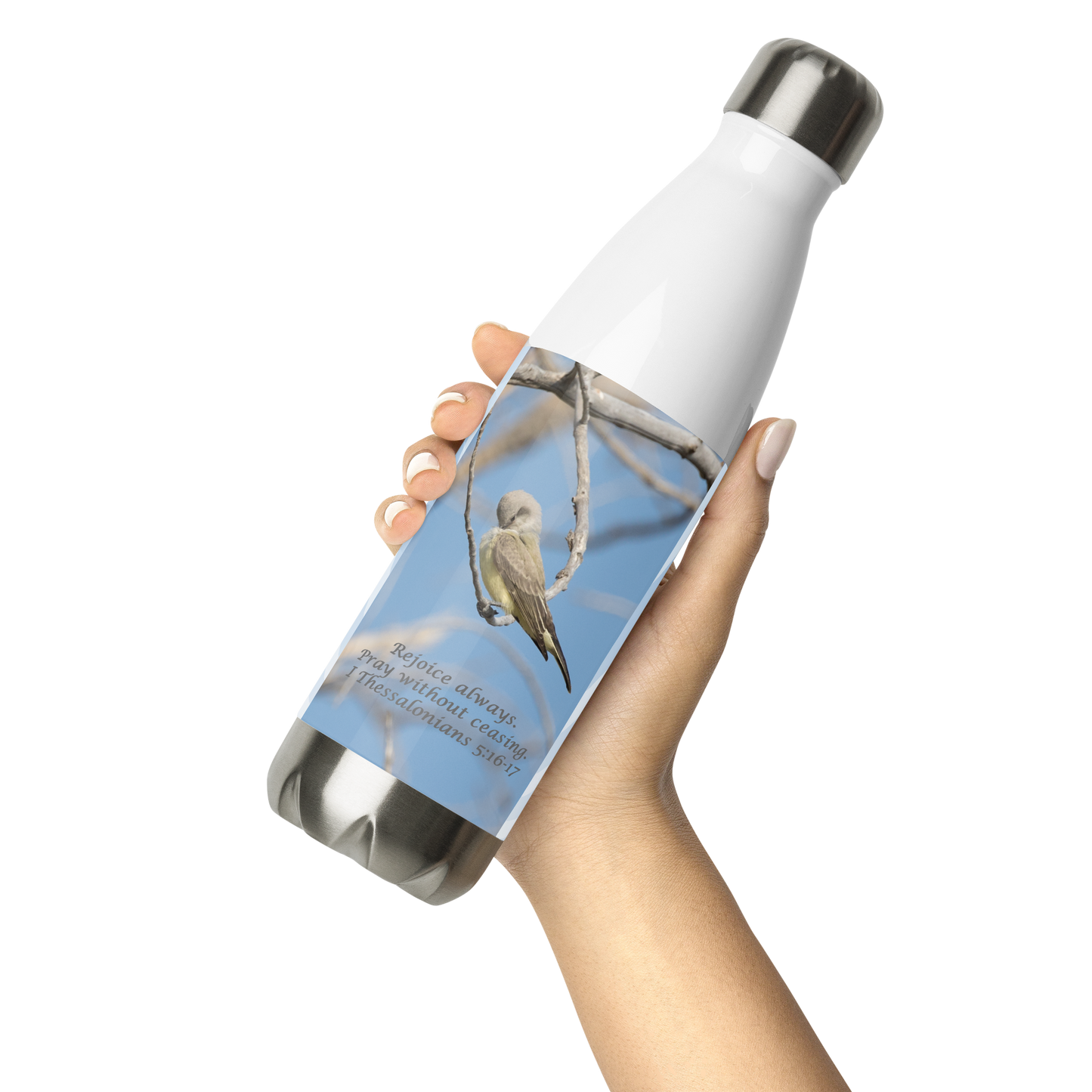 Stainless steel water bottle