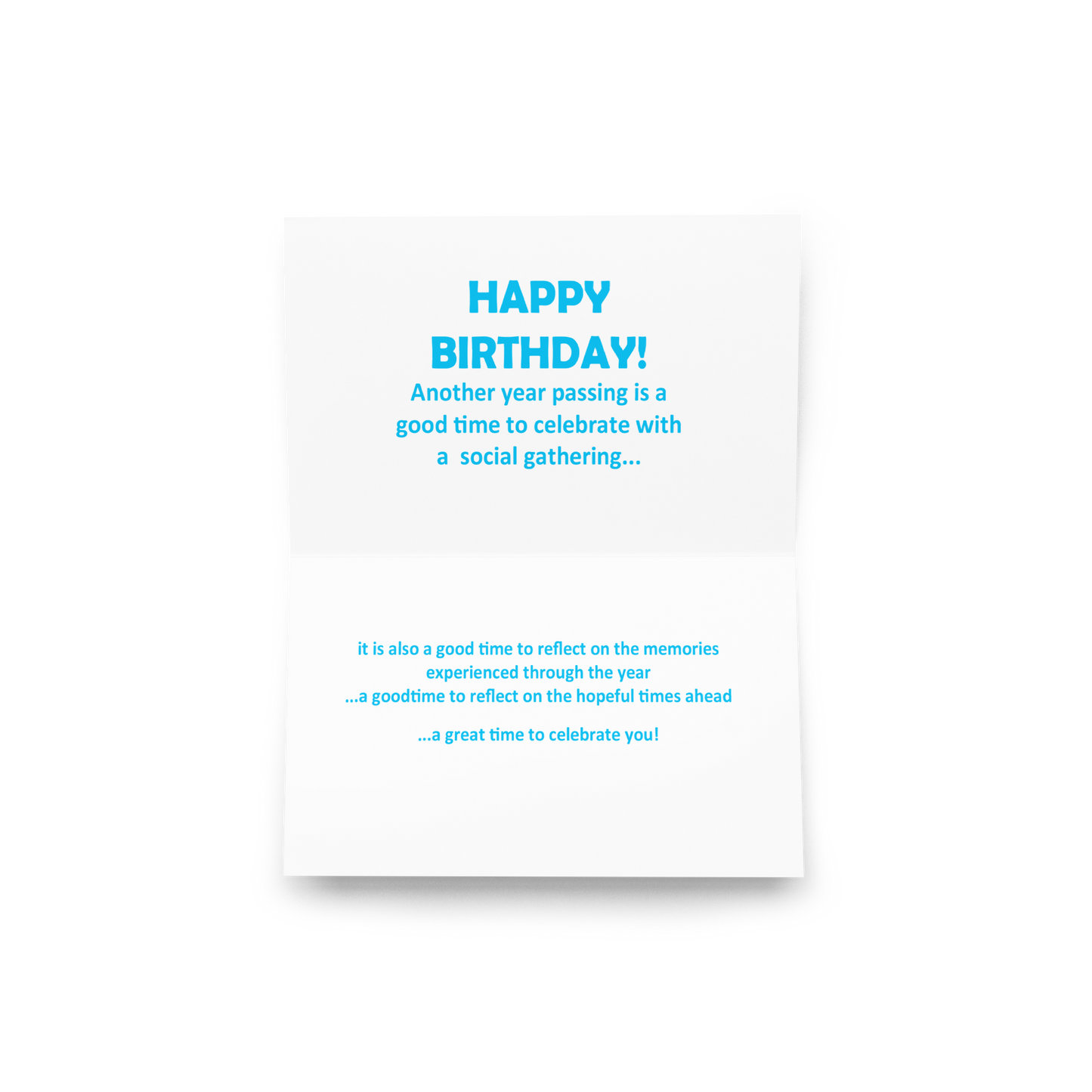 Happy Birthday card